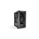 Be quiet! Számítógépház - pure base 500 window black (atx, edzett üveg oldallap, fekete)
