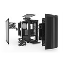 Be quiet! Számítógépház - pure base 500dx black (atx, edzett üveg oldallap, fekete)