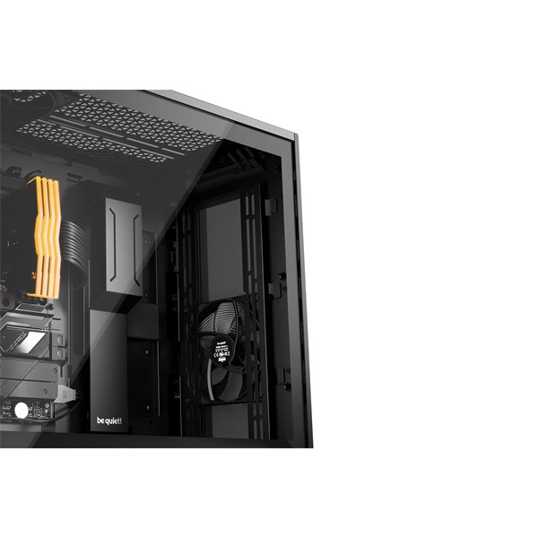 Be quiet! Számítógépház - shadow base 800 black (atx, edzett üveg oldallap, fekete)