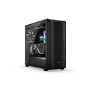 Be quiet! Számítógépház - shadow base 800 black (atx, edzett üveg oldallap, fekete)