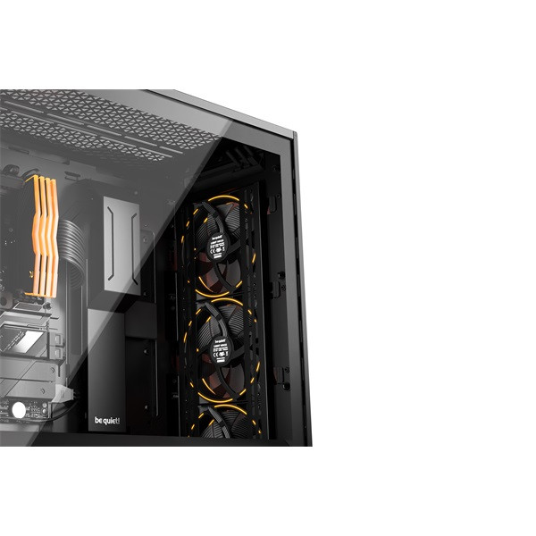 Be quiet! Számítógépház - shadow base 800 fx black (atx, edzett üveg oldallap, fekete)