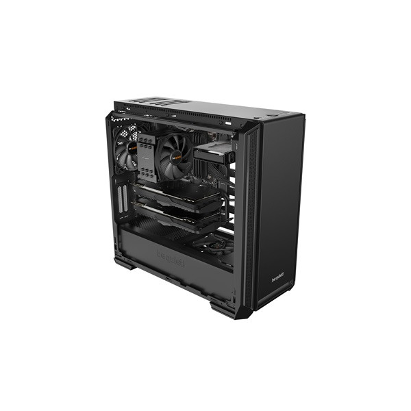 Be quiet! Számítógépház - silent base 601 black (atx, fekete)