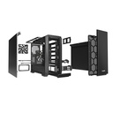 Be quiet! Számítógépház - silent base 601 black (atx, fekete)