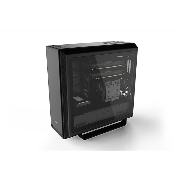 Be quiet! Számítógépház - silent base 802 window black (atx, edzett üveg oldallap, fekete)