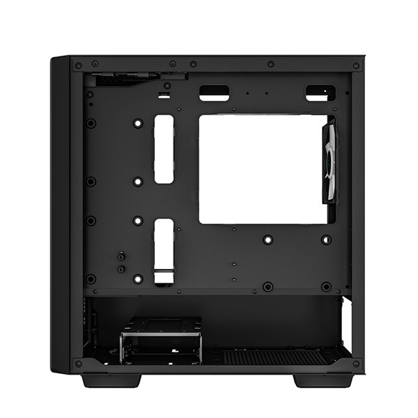 Deepcool számítógépház - cc360 argb (fekete, ablakos, 3x12cm ventilátor, mini-itx / micro-atx, 1xusb3.0, 1xusb2.0)