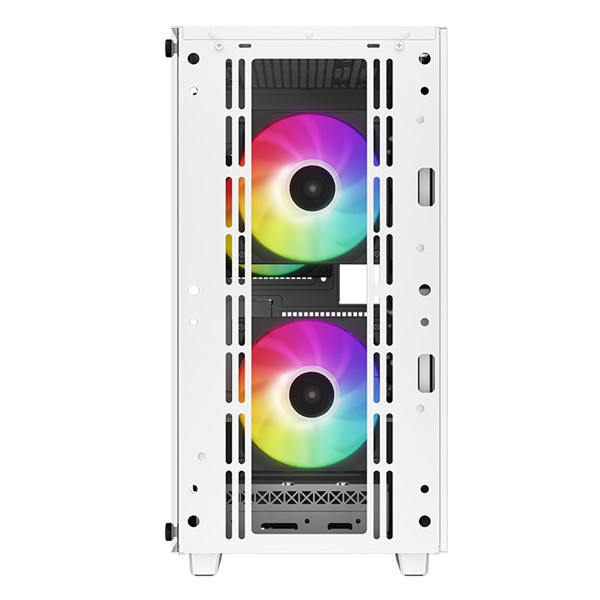 Deepcool számítógépház - cc360 argb wh (fehér, ablakos, 3x12cm ventilátor, mini-itx / micro-atx, 1xusb3.0, 1xusb2.0)