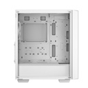 Deepcool számítógépház - cc560 mesh wh v2 (fekete, ablakos, 4x12cm a-rgb ventilátor, atx, 2xusb3.0, fehér)