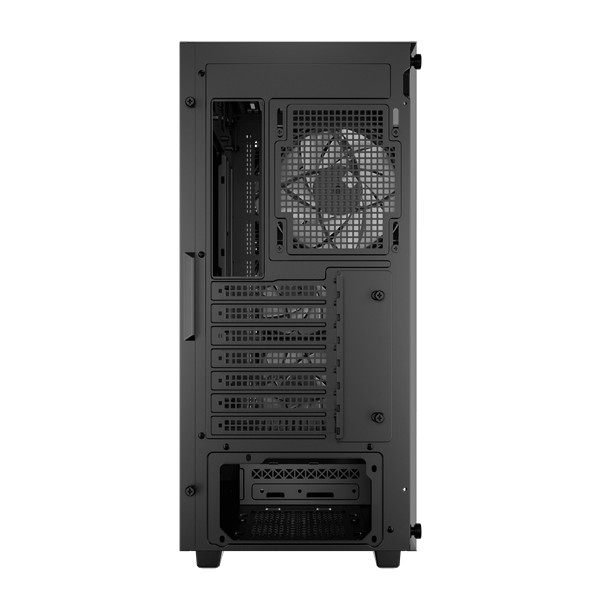 Deepcool számítógépház - cc560 v2 (fekete, ablakos, 4x12cm rgb venti, mini-itx / micro-atx / atx, 1xusb3.0, 1xusb2.0)