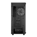 Deepcool számítógépház - cc560 v2 (fekete, ablakos, 4x12cm rgb venti, mini-itx / micro-atx / atx, 1xusb3.0, 1xusb2.0)