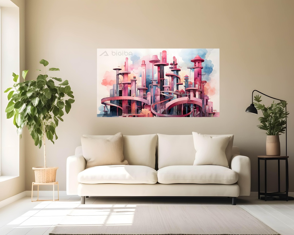 Crimson Cloudtop Metropolis