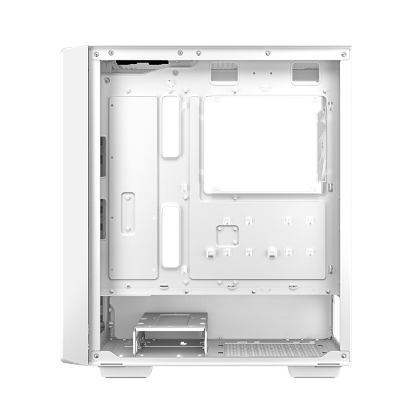 Deepcool számítógépház - cc560 white v2 (fehér, ablakos, 4x12cm venti, mini-itx / micro-atx / atx, 1xusb3.0, 1xusb2.0)