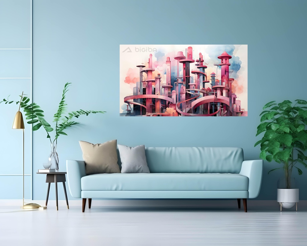 Crimson Cloudtop Metropolis