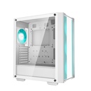 Deepcool számítógépház - cc560 white v2 (fehér, ablakos, 4x12cm venti, mini-itx / micro-atx / atx, 1xusb3.0, 1xusb2.0)