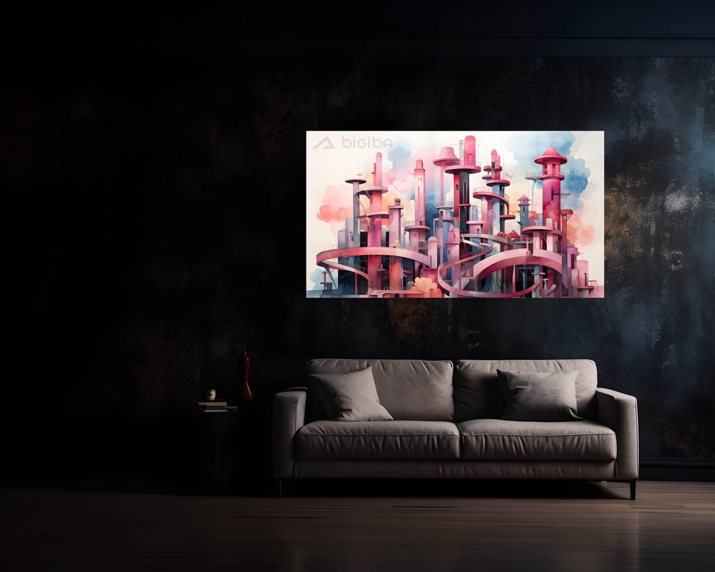 Crimson Cloudtop Metropolis