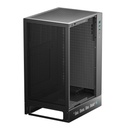 Deepcool számítógépház - ch170 digital (fekete, mini-itx, 2xusb3.0, type-c, fekete)
