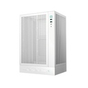 Deepcool számítógépház - ch170 digital wh (fekete, mini-itx, 2xusb3.0, type-c, fehér)