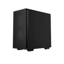 Deepcool számítógépház - ch360 digital (fekete, 2x14cm +1x12 venti, mini-itx / micro-atx, 1xusb3.0, a-rgb, fekete)