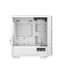 Deepcool számítógépház - ch360 digital wh (fekete, 2x14cm +1x12 venti, mini-itx / micro-atx, 1xusb3.0, a-rgb, fehér)