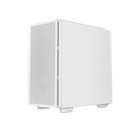 Deepcool számítógépház - ch360 digital wh (fekete, 2x14cm +1x12 venti, mini-itx / micro-atx, 1xusb3.0, a-rgb, fehér)