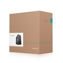 Deepcool számítógépház - ch370 (fekete, ablakos, 1x12cm ventilátor, mini-itx / micro-atx, 2xusb3.0)