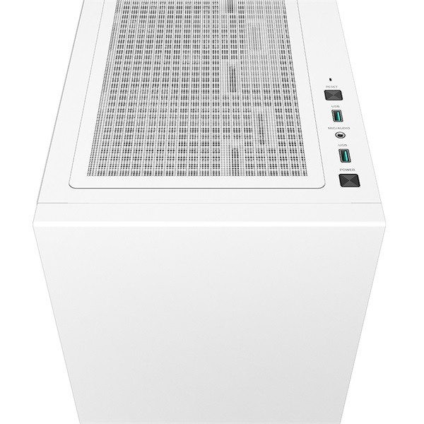 Deepcool számítógépház - ch510 wh (fehér, ablakos, 1x12cm ventilátor, mini-itx / micro-atx / atx / e-atx, 2xusb3.0)