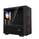 Deepcool számítógépház - ch560 digital (fekete, 3x14cm +1x12  a-rgb ventilllátor, e-atx, 2xusb3.0)