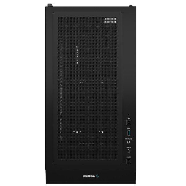 Deepcool számítógépház - ch560 digital (fekete, 3x14cm +1x12  a-rgb ventilllátor, e-atx, 2xusb3.0)