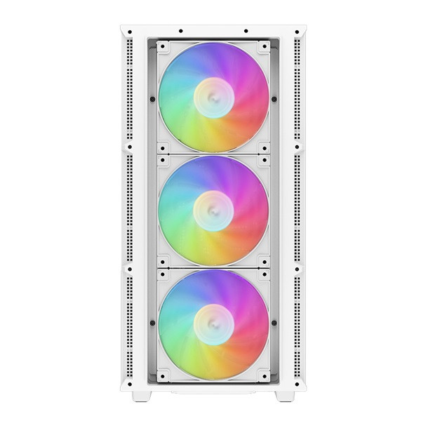 Deepcool számítógépház - ch560 digital wh (fehér, 3x14cm + 1x12 venti, mini-itx / micro-atx / atx / e-atx, 2xusb3.0)