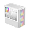 Deepcool számítógépház - ch560 wh (fehér, 3x14cm + 1x12  a-rgb ventilllátor, e-atx, 2xusb3.0)