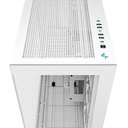 Deepcool számítógépház - ch780 wh (fehér, ablakos, 3x140mm a-rgb ventilllátor, e-atx, 4xusb3.0)