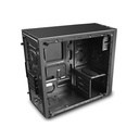 Deepcool számítógépház - matrexx 30 (fekete, fekete belső, ablakos, 1x12cm ventilátor, matx, 1xusb3.0, 1xusb2.0)