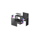 Deepcool számítógépház - matrexx 40 3fs (ablakos, 3x led ventiilátor, matx, 1xusb3.0, 1xusb2.0)