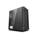 Deepcool számítógépház - matrexx 55 mesh (fekete,ablakos, mini-itx/micro-atx/atx, 1xusb3.0, 2xusb2.0)