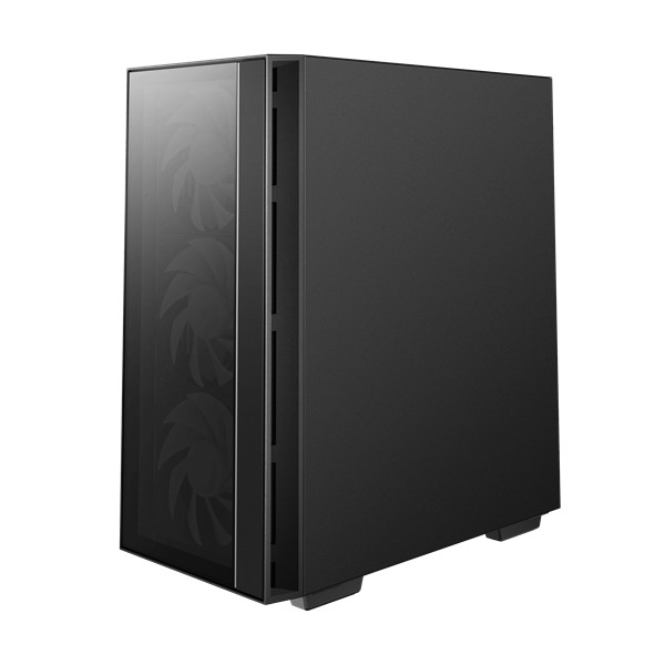 Deepcool számítógépház - matrexx55 v4 c (fekete, ablakos, 3x14cm + 1x12cm venti, atx, 1xusb3.0, type-c)