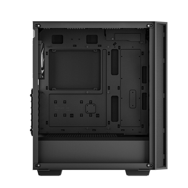 Deepcool számítógépház - matrexx55 v4 c (fekete, ablakos, 3x14cm + 1x12cm venti, atx, 1xusb3.0, type-c)