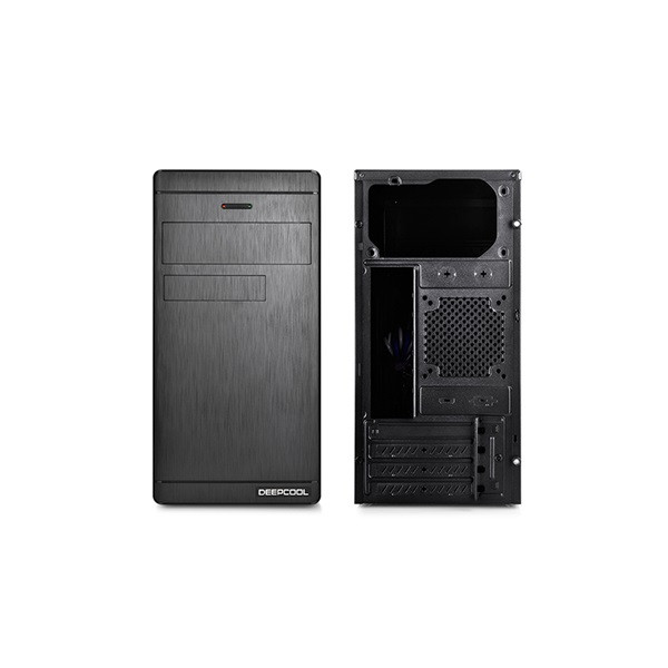 Deepcool számítógépház - wave v2 (fekete, fekete belső, matx, 1xusb3.0, 1xusb2.0)