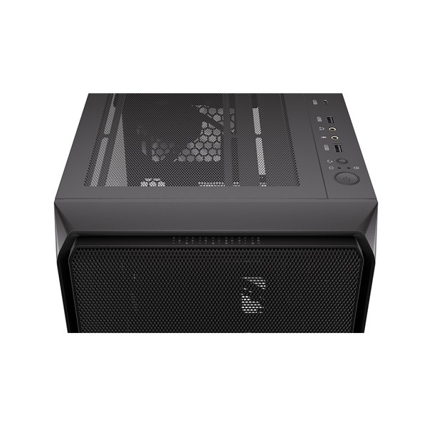 Endorfy számítógépház - arx 500 air (atx /micro atx/itx, 1xusb-c, 2xusb3.0, 5x12cm ventilátor, ablakos, fekete)