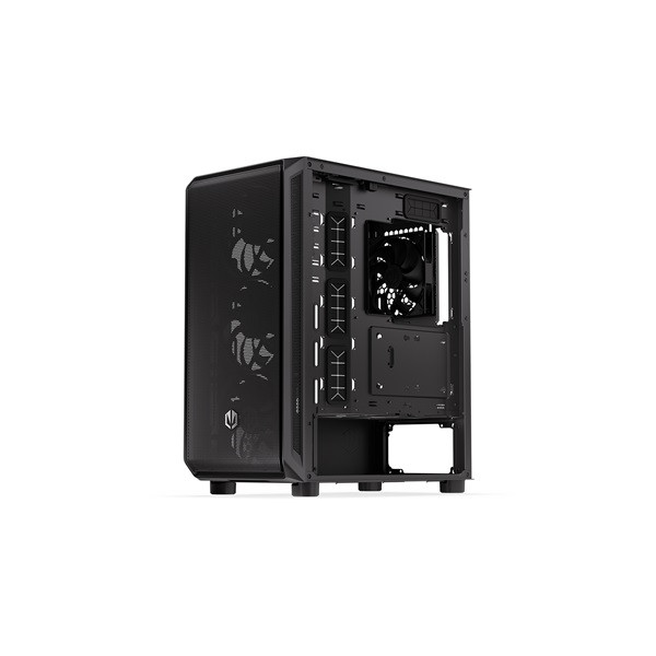 Endorfy számítógépház - arx 500 air (atx /micro atx/itx, 1xusb-c, 2xusb3.0, 5x12cm ventilátor, ablakos, fekete)