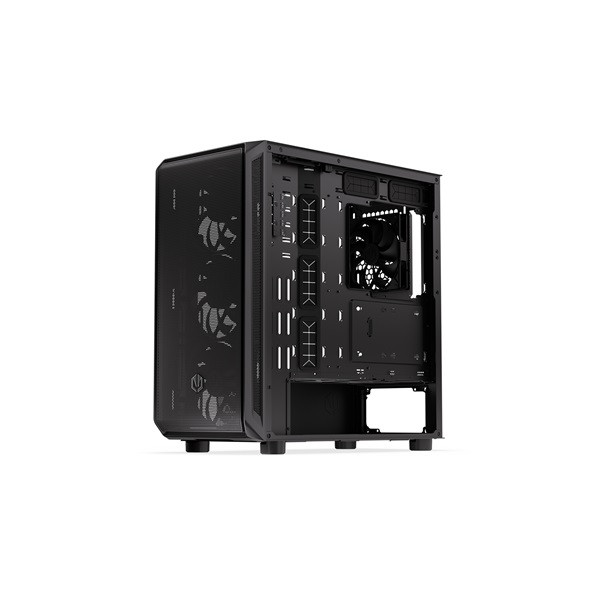Endorfy számítógépház - arx 700 air (atx /micro atx/itx, 1xusb-c, 2xusb3.0, 5x12cm ventilátor, ablakos, fekete)