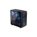 Endorfy számítógépház - arx 700 argb (atx /micro atx/itx, 1xusb-c, 2xusb3.0, 4x14cm led ventilátor, ablakos, fekete)