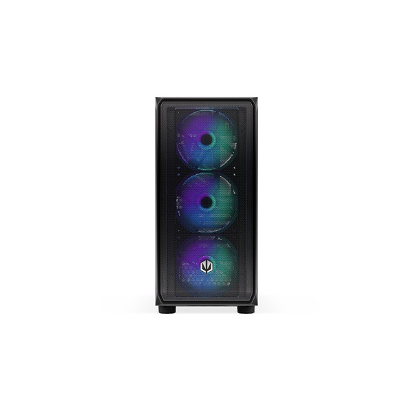 Endorfy számítógépház - arx 700 argb (atx /micro atx/itx, 1xusb-c, 2xusb3.0, 4x14cm led ventilátor, ablakos, fekete)