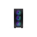 Endorfy számítógépház - arx 700 argb (atx /micro atx/itx, 1xusb-c, 2xusb3.0, 4x14cm led ventilátor, ablakos, fekete)