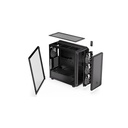 Endorfy számítógépház - arx 700 argb (atx /micro atx/itx, 1xusb-c, 2xusb3.0, 4x14cm led ventilátor, ablakos, fekete)