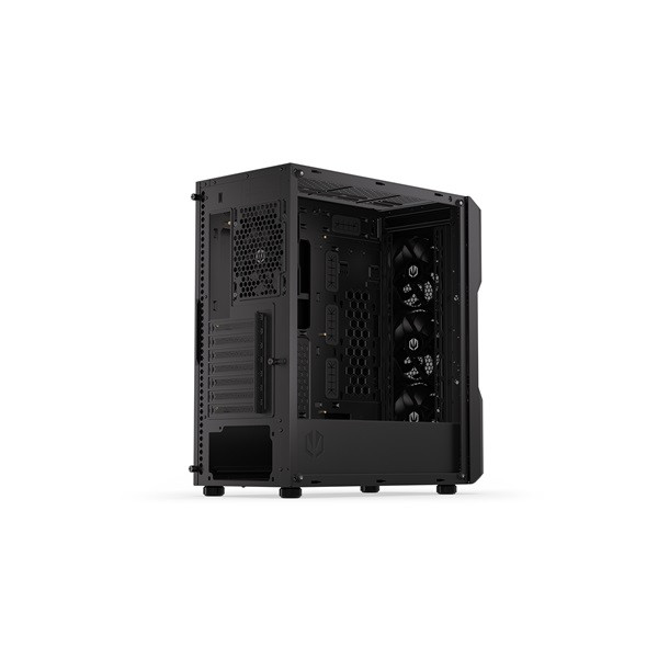 Endorfy számítógépház - regnum 400 air (atx /micro atx/itx, 2xusb3.0, 4x12cm ventilátor, ablakos, fekete)
