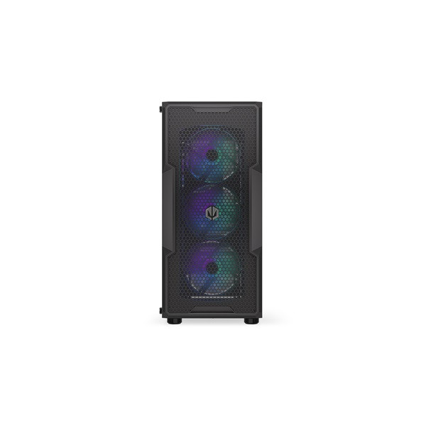 Endorfy számítógépház - regnum 400 argb (atx /micro atx/itx, 2xusb3.0, 4x12cm led ventilátor, ablakos, fekete)