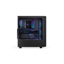 Endorfy számítógépház - signum 300 argb (atx /micro atx/itx, 2xusb3.0, 4x12cm led ventilátor, ablakos, fekete)