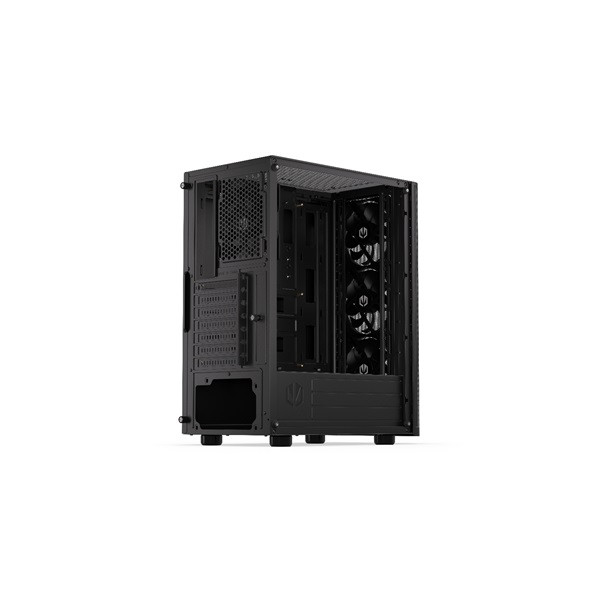 Endorfy számítógépház - ventum 200 air (atx /micro atx/itx, 2xusb3.0, 4x12cm ventilátor, ablakos, fekete)