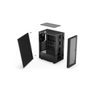 Endorfy számítógépház - ventum 200 solid (atx /micro atx/itx, 2xusb3.0, 1x12cm ventilátor, fekete)