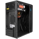 Everest számítógépház -  blazon (200w táp; rgb; fekete; plexi; matx; 1x80mm; 2xusb2.0)