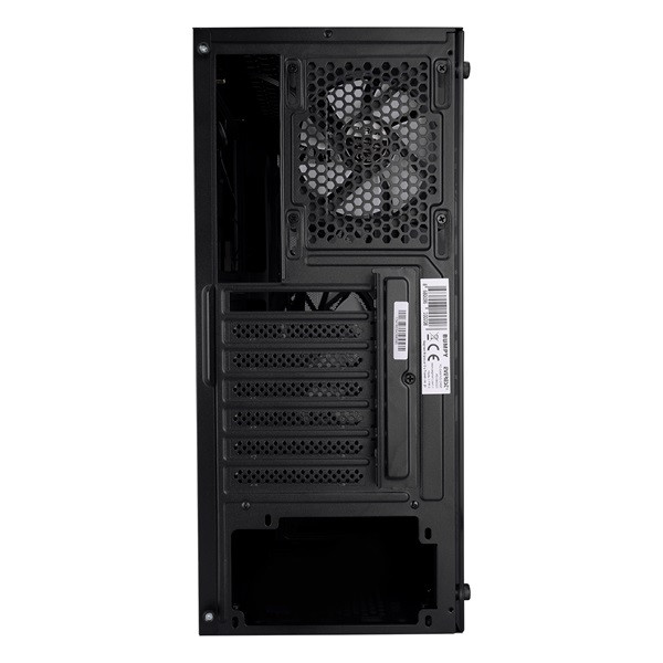 Everest számítógépház -  bumpy (fekete; plexi; atx; alsó táp; 1x120mm; 1xusb3.0 + 2xusb2.0, i/o; porszűrő)